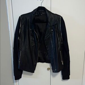 Fate Black Leather Jacket
